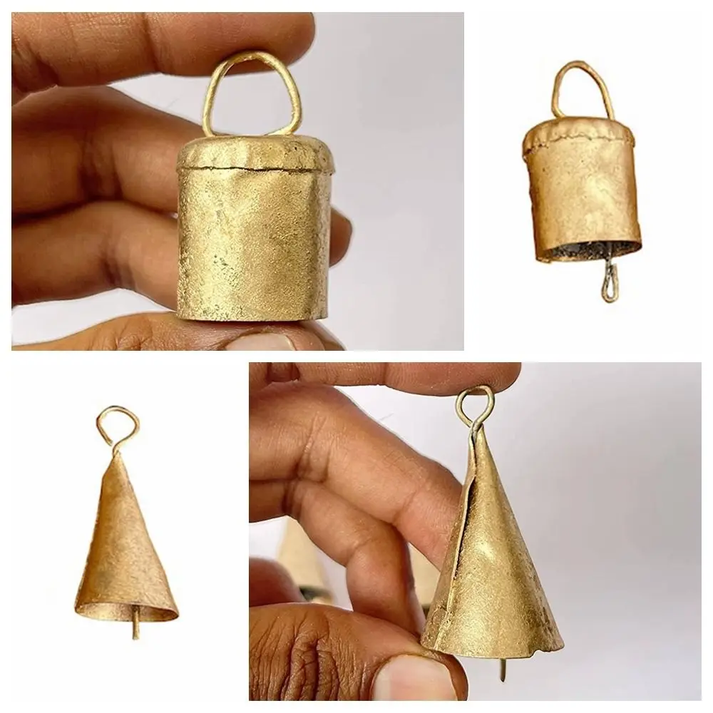 Mini Hanging Bells Bells Clear Sound Metal Wind Chime Thickened Anti Lost Grazing Bells Farm