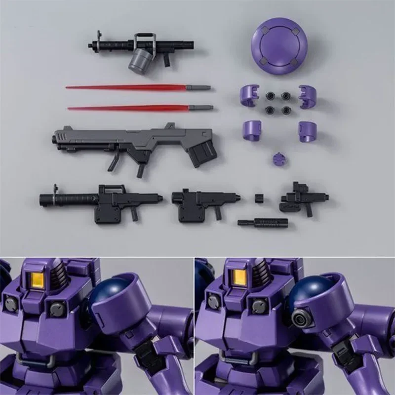 Original Bandai Anime GUNDAM OZ-06MS LEO [SPACE TYPE] HG 1/144 Montage Anime Action Figur Modell Spielzeug Sammlung Geschenke auf Lager