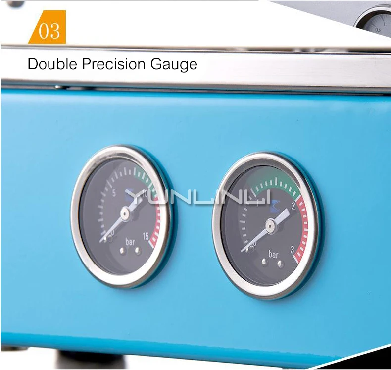 Кофемолка Итальянская полуавтоматическая кофемашина с одной головкой Роскошная коммерческая кофеварка