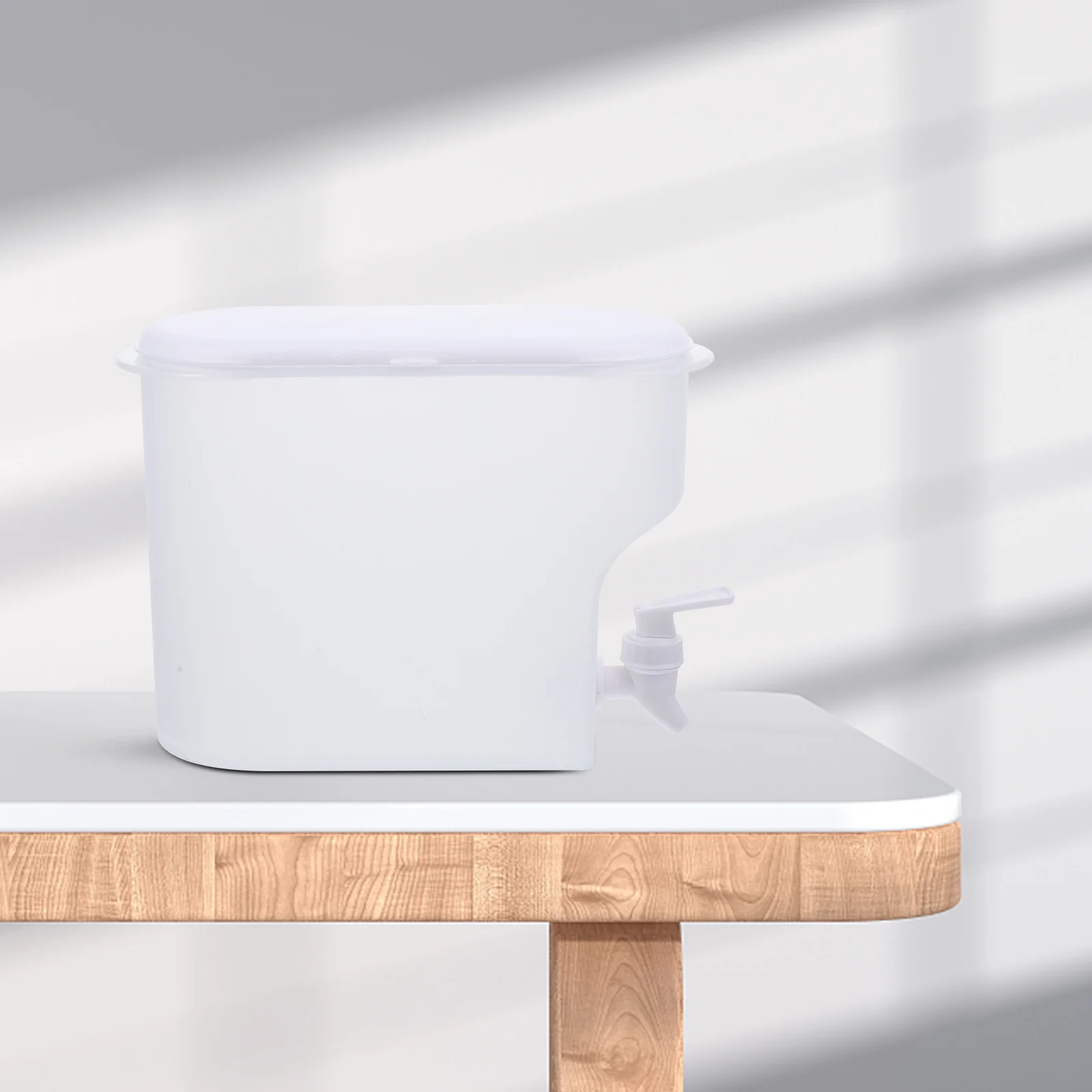 

Cold Water Dispenser Large Capacity Pp Material Smooth Faucet For Juice Tea Beverage Drink Container Refrigerator Use Water