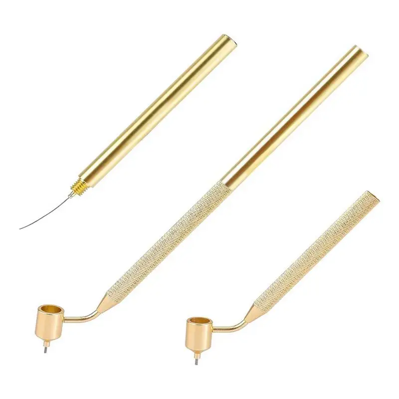 ABNM Paint Applicator Pen, Aluminum Detailing Fluid Writer Pen Pen For Rock Chips 2 Pcs