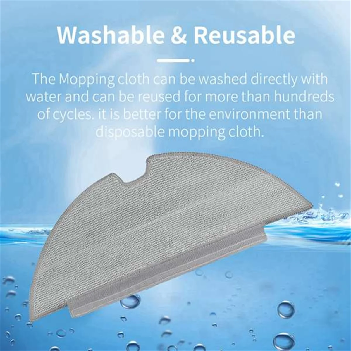 قطع غيار مكنسة كهربائية بديلة ، وسادات ممسحة لـ Eufy RoboVac L35 Hybrid Plus ، روبوت هجين LR30 Plus ، قماش ممسحة ، 12 ify