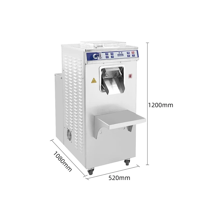 Commercail Hard Ice Cream Machine 3100W 15L Big Capacity Business Gelato Maker