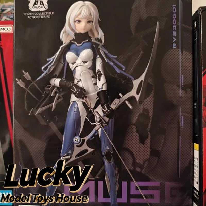 

Коллекционная фигурка Romankey X VTOYS Original 1/12 Muse Mobile Suit Girl, 6 дюймов, с подвижными суставами, Солдат-стрелок