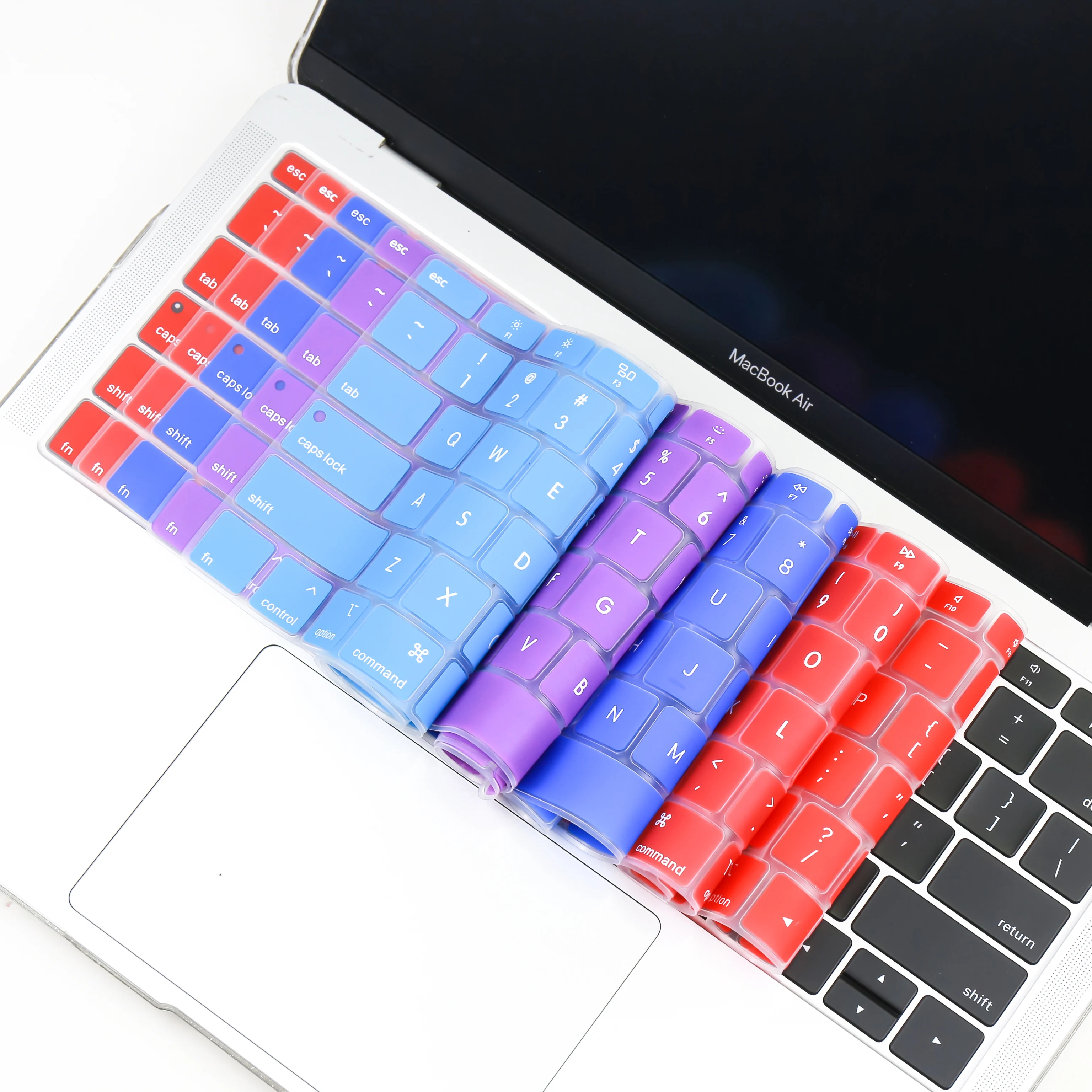 

Silicone Keyboard Cover for Macbook Pro 15 A1398 Screen Cover TPU Protector Sticker Film EU US-Enter