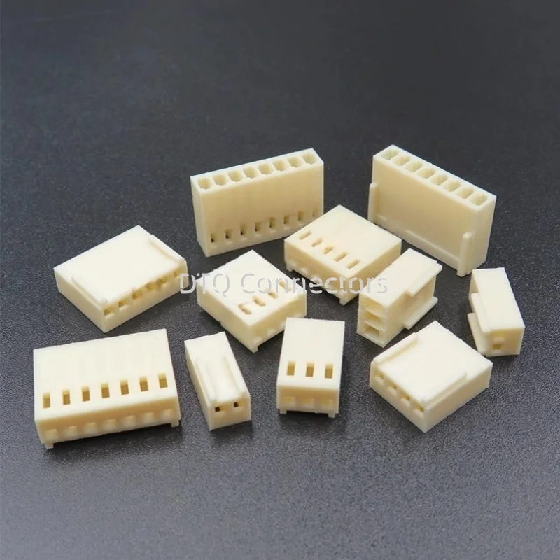 20 Sets KF2510 Connector 2.54mm Pitch 2/3/4/5/6/7/8/9/10/11/12P housing + straight needle /curved needle seat + terminal KF-2510