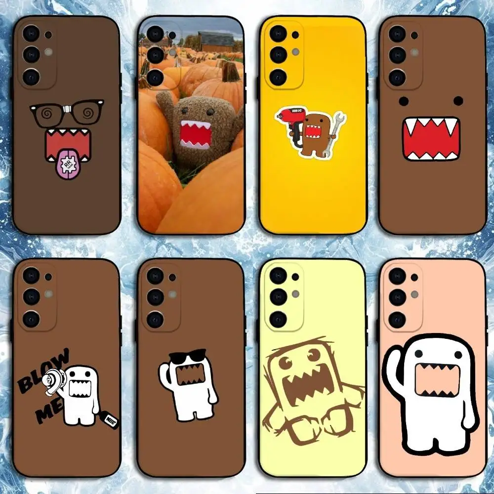 

Domo-kun Phone Case For Samsung S25,S24,S23,S22,S21,S20,Plus,Fe,Lite,Others Black Cover