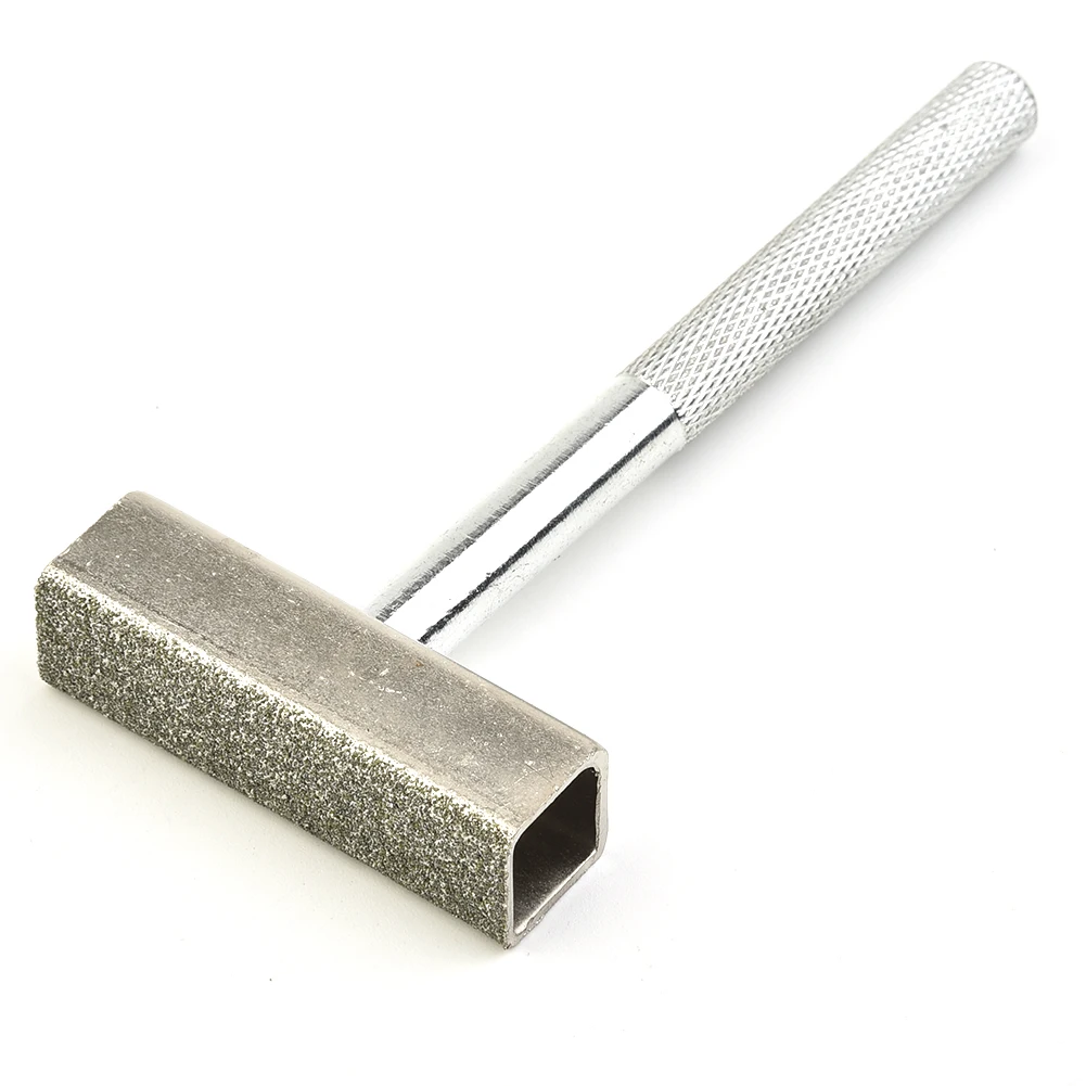 Sharpening Stone Grinding Wheel Dresser  Diamond-coated + Metal Grinding Wheel Dresser Sanding Tools Bench Grinder Dressing Tool