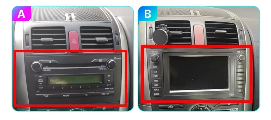 Junsun Android 15 Intelligente Autosysteme für Toyota Auris E150 2006-2012 AI Wireless CarPlay für Apple Auto – Detail 1