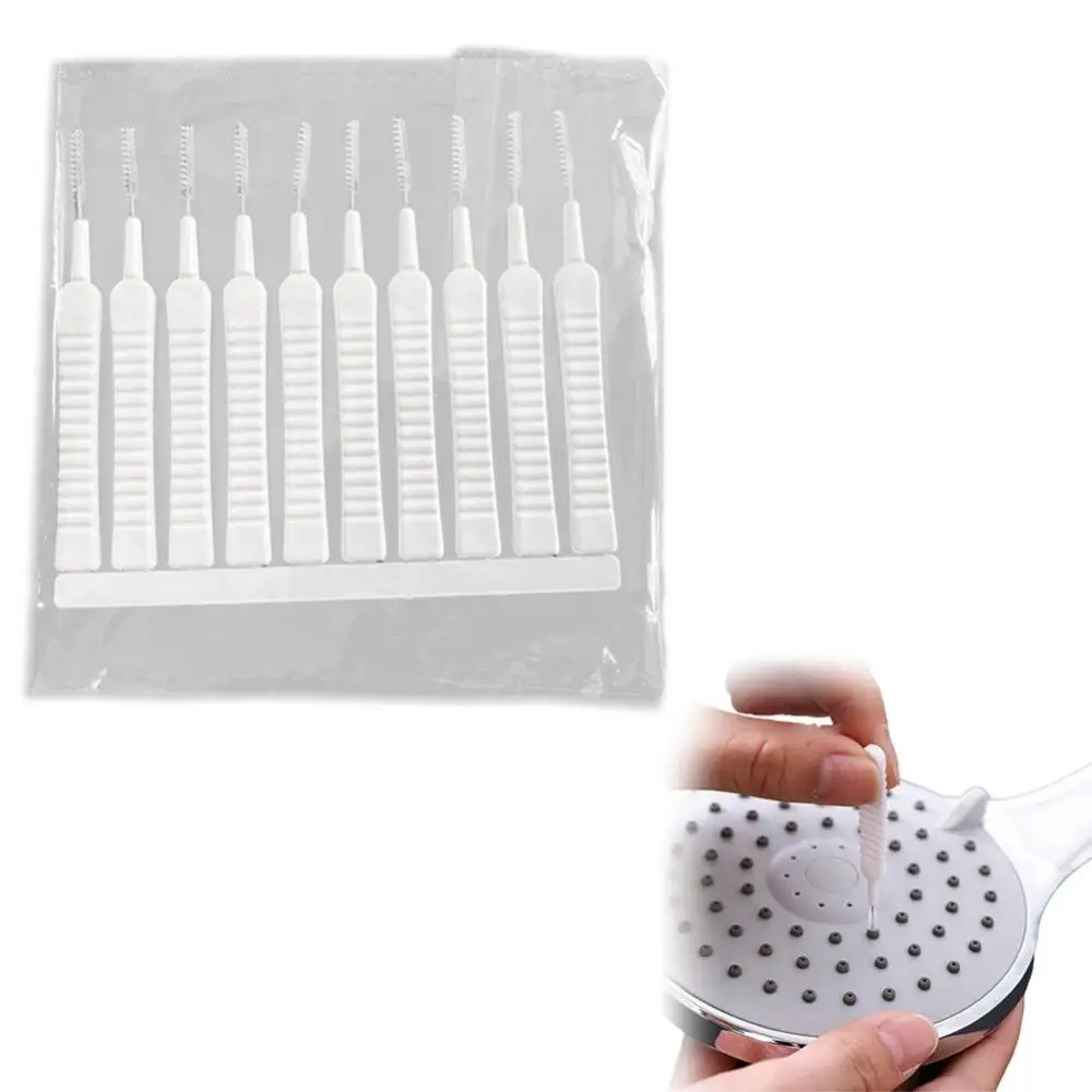 1set  Shower Head Cleaning Brush  Anti-clogging Small Brush Pore Gap Cleaning Brush  Micro Nylon Brush Toilet Accessories