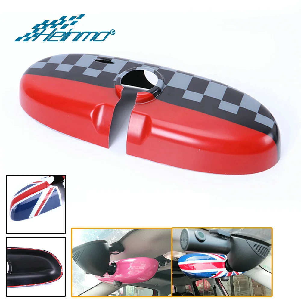

For MINI Cooper R56 Car Interior Rearview Mirror Sticker For Mini Countryman Accessories For MINI R56 R60 R61 Clubman Paceman