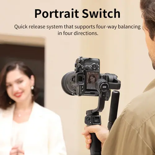 Imagen 2 del producto ZHIYUN Oficial Weebill 3S Cámara Gimbal Estabilizador de 3 ejes de mano para cámaras DSLR sin espejo para Sony Canon Panasonic Nikon