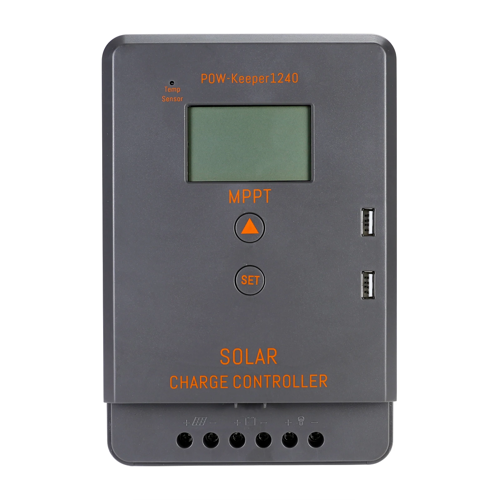 PowMr Solar Charge Controller MPPT 20A 30A 40A  12/24V Battery Auto Setting Work Time Max PV Voltage 100VDC Work For Solar Panel