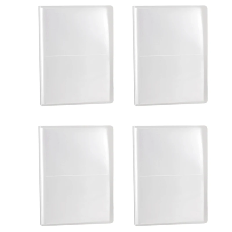 4X PP Pure Frosted Simple Cover Transparent Insert Type 5R 7 Inch PP Photo Album Write Collection 80 Photos Kid Gifts