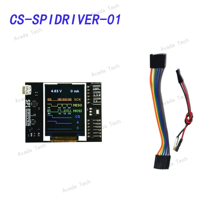 

Avada Tech CS-SPIDRIVER-01 Interface development tool SPIDriver Core