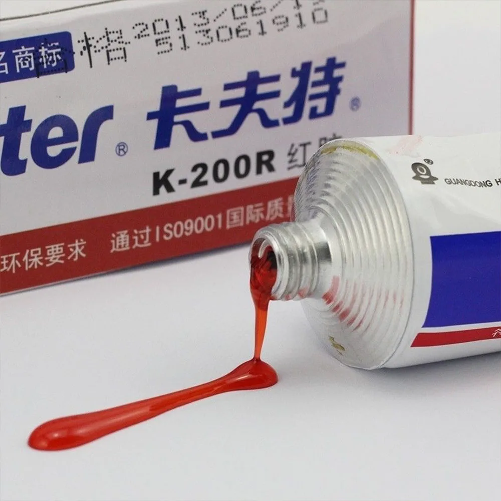 New Product 75g K-200R Red Gum Electronic Positioning Screw Components Circuit Board Home Appliance Repair Adhesive Fixing Glue