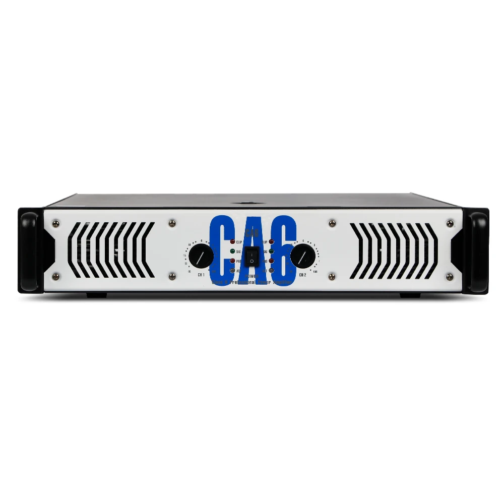 2U 2CH 500W Professional Power Amplifier For Stage Performance Concert Meeting KTV Party High Power Audio Sound System Pro