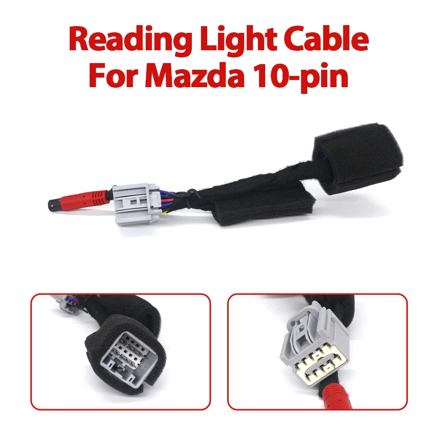 Dash Cam New Plug and Play Power Cable For Mazda 6 Atenza CX-9 CX-8 CX-5 CX-4 CX9 CX8 CX5 CX4 Cable with Skylight Reading Light