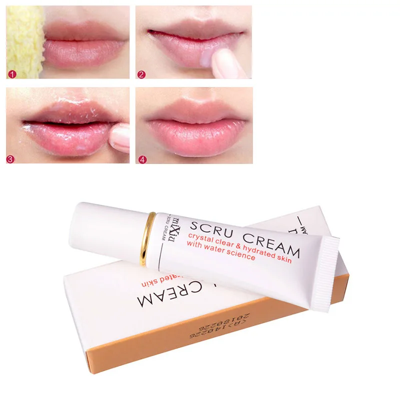 Magic Lip Lighten Scrub, Remoção de lábios pretos escuros, Esfoliação Pigmentação Fade, Bálsamo rosa maçante, Ilumine Anti-Crack Hidratante