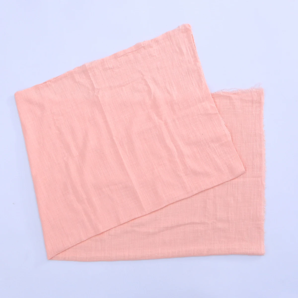 

Soft Cotton Linen Blend Fabric For Dress Skirt Blouse Trousers Summer T-Shirt Embroidery Sewing Projects Pink Color 100% Natural