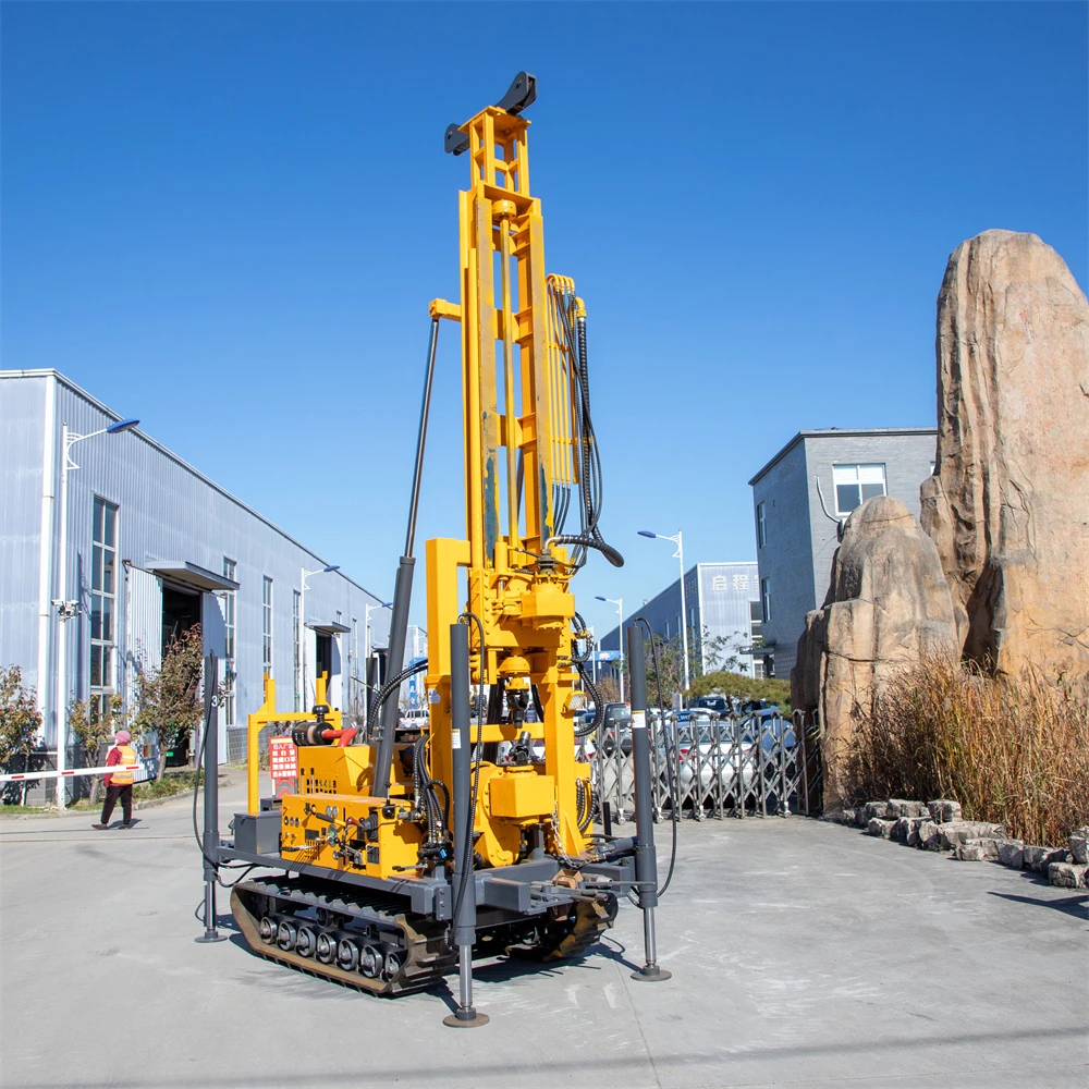 YG Hot Crawler Mobile Drilling Rig Machine Pneumatic Drill Mining Water Pneumatic Dual-purpose Water Well Drilling Rig Machinery