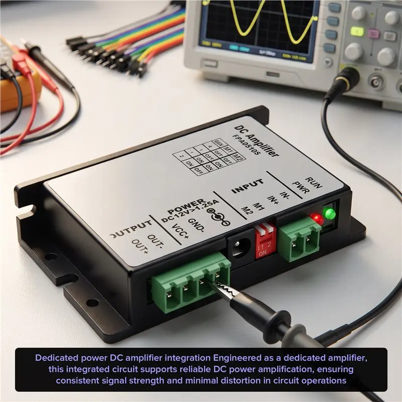 2026 Easy Use FPA0510S DDS Function Signal Generator Dedicated Amplifier Module Power DC Amplifier Integrated Circuit