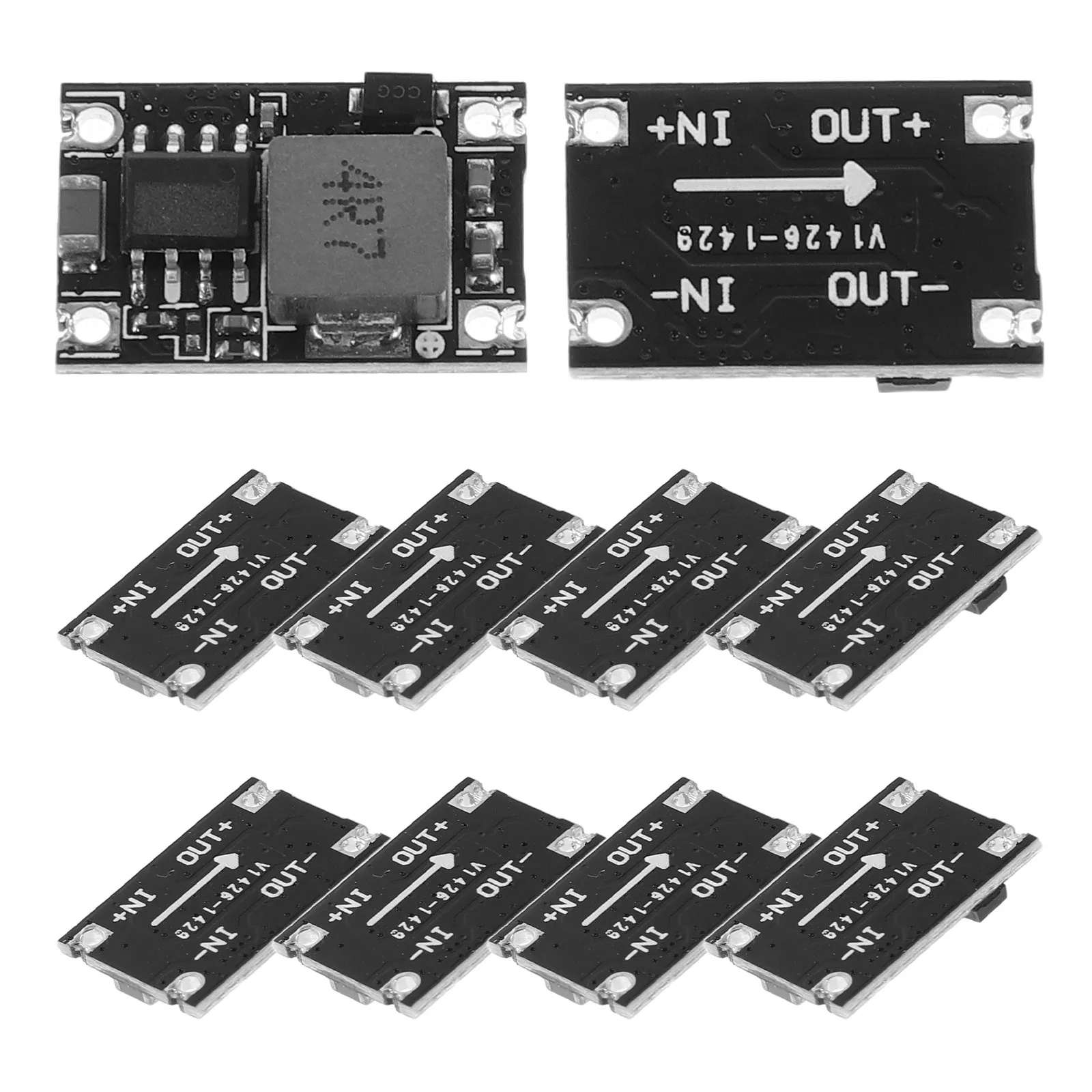 10Pcs Mini Dc-Dc Buck Module 3A Adjustable Voltage Regulator Board Step Down Power Supply Module for Automation Robotics