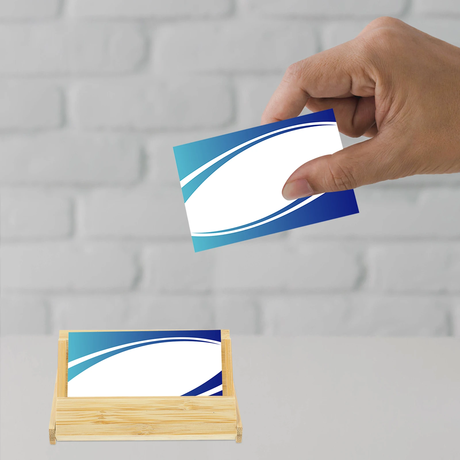 

Business Cards Case Large Capacity Compact Size Thin Office Supplies Design Card ganizer Storage Box Office Supplies