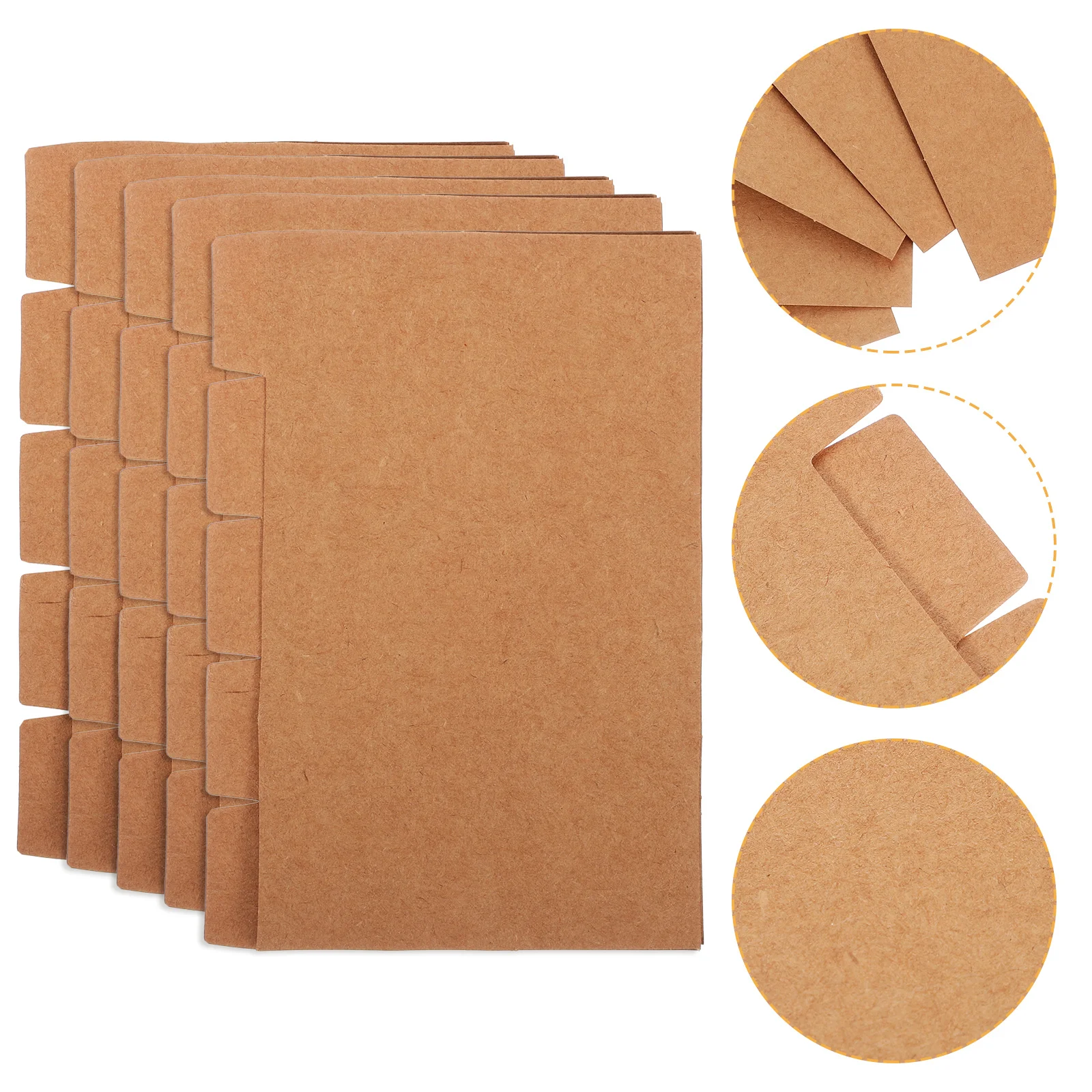 20 مجموعة من فواصل الورق لبطاقات فهرس أكسفورد لأجهزة الكمبيوتر المحمول ومستلزمات مقسم البطاقات ودليل التخزين #1