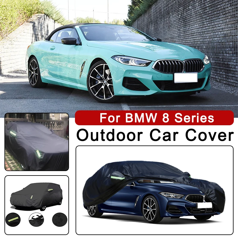 

Car Cover for BMW 8 Series - Outdoor Full Protection, Waterproof Dustproof Heat-Resistant, All-Season Use Exterior Accessories