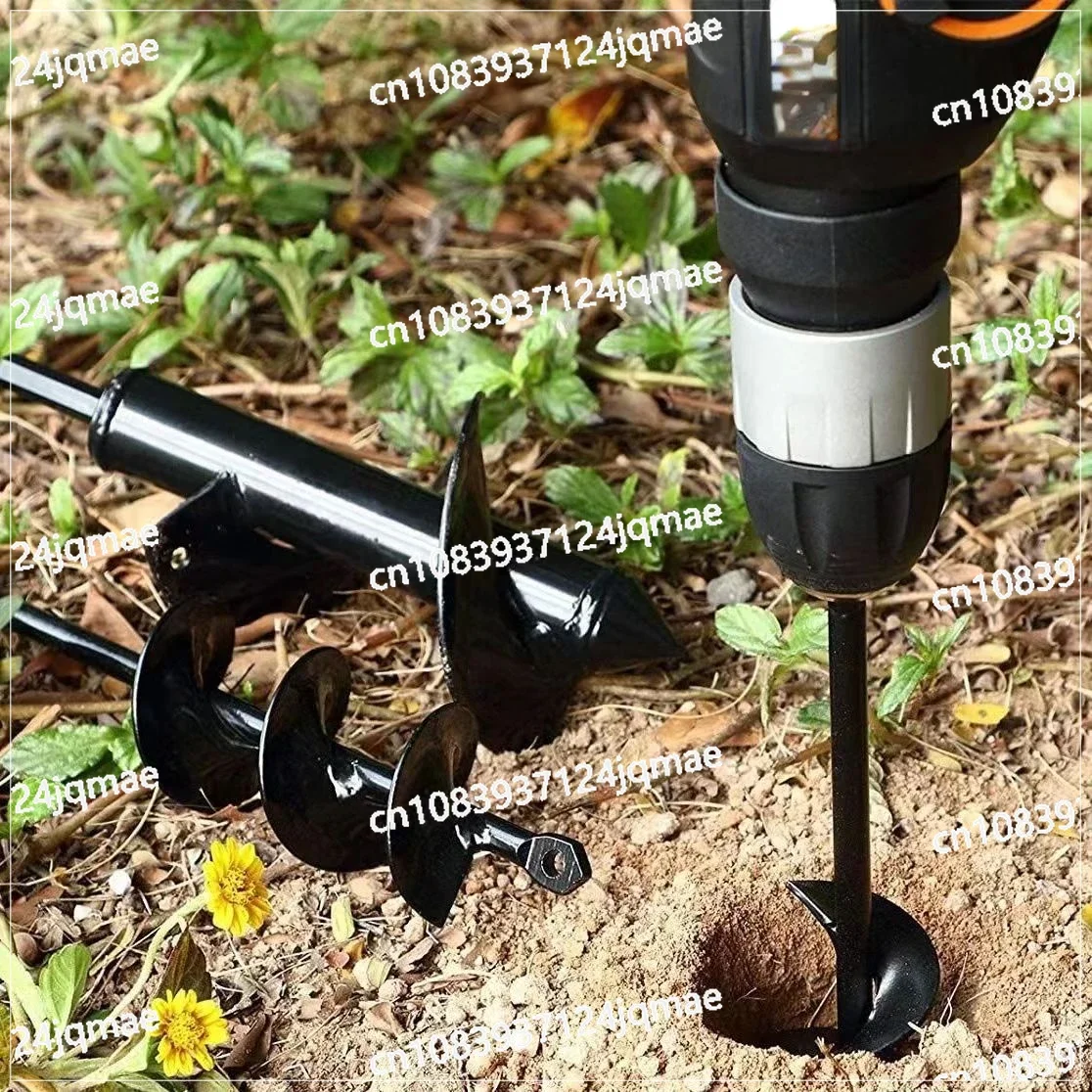 Electric Ground Drilling Rig, Agricultural Vegetable Seedling Turning Soil Drilling and Soil Sampler