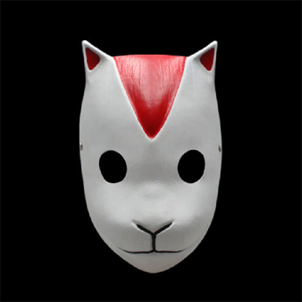 

Halloween Fox Mask Fire Beaver Cat Mask Party Cosplay Resin Mask