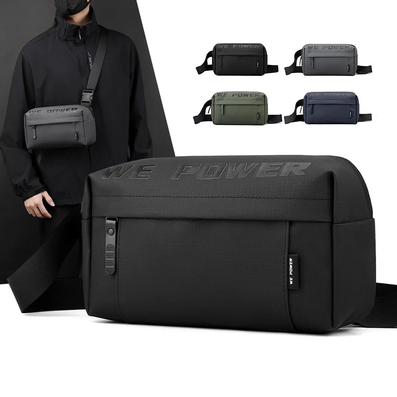 

WEPOWER Новые мужские сумки: повседневные сумки через плечо, сумки через плечо, модные поясные сумки, маленькие сумочки.