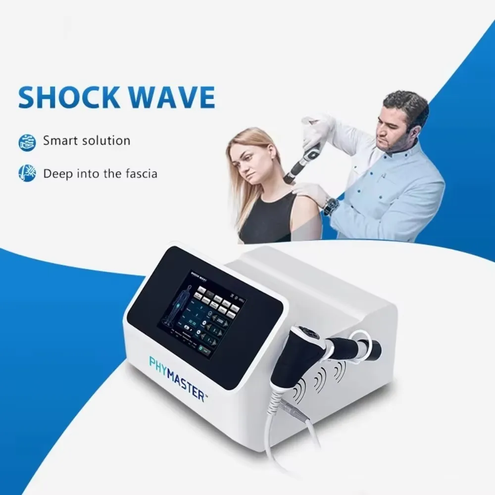 2026 Shockwave Therapy Pneumatic Extracorporeal Physical 0.1- 10Ba Shock Wave Equipment Machine Physiotherapy Devices