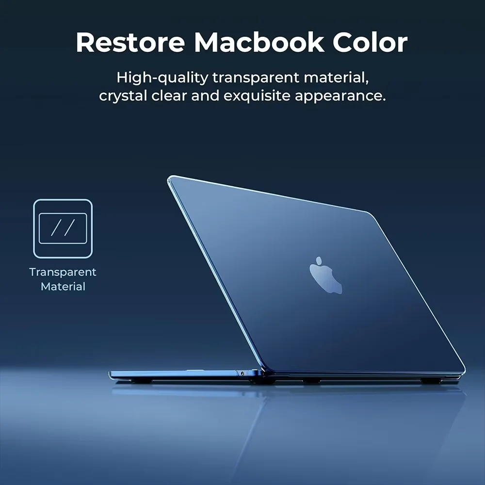For MacBook Air Case 13 Inch M4 M3 M2 2025 2024 2022 A3240 A3113 A2681 Compatible with Laptop Case 13.6 Inch Ultra-thin Matte