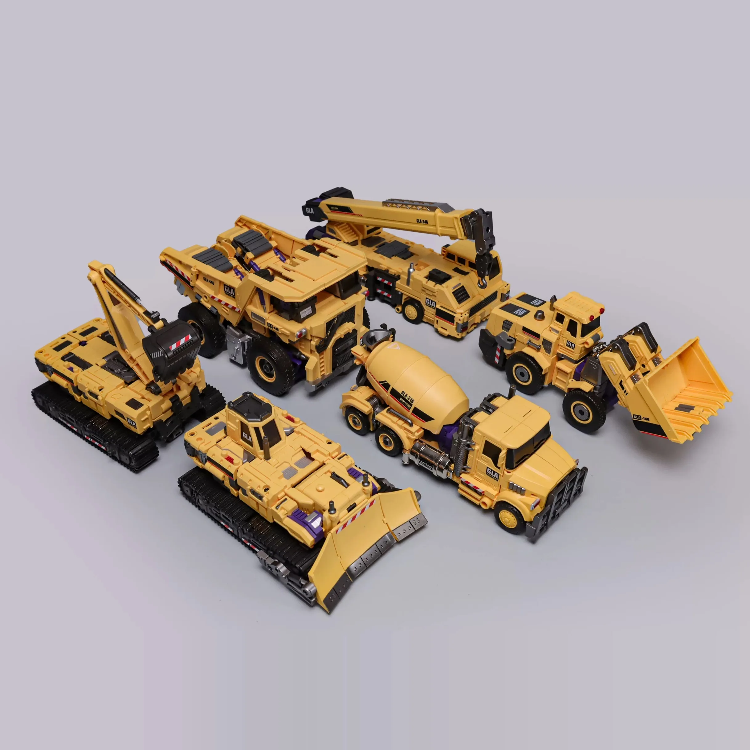 Mechanische Invasion GLA01-06Y Creation God Big S Lishen Gelbe Version Set Kombination Transformation Spielzeug Geschenk