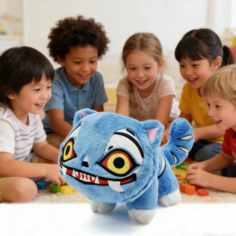 KPOP Demon Hunters Plush Witch ^&*Hunt Game Same Tiger Plush Toy*& Doll Party Birthday Gifts for Children..