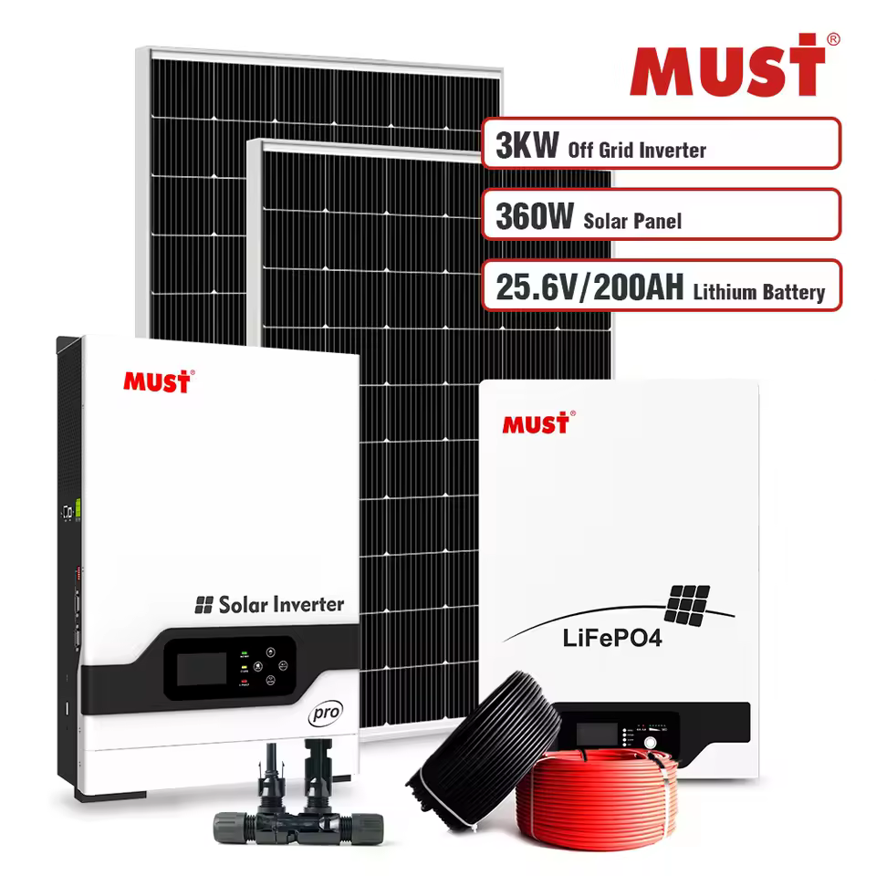 MUST PV18 Pro 3024 3000w 24v Sol