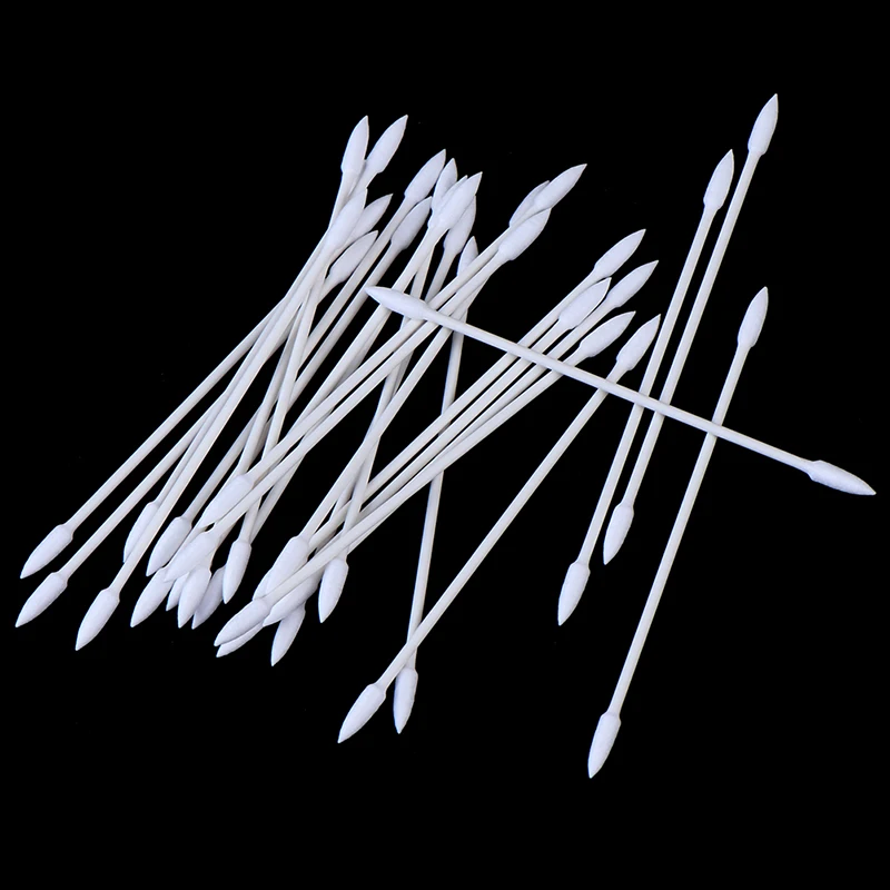 25PCS disposable cotton swab cleaning tool, headphone charging port
