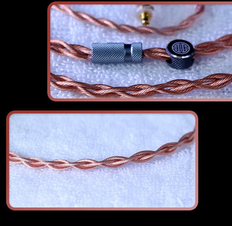 HAKUGEI Reis litz 6N OCC nomocrystalline kupfer hifi Kopfhörer Upgrade Kabel 3,5 2,5 4,4 MMCX 0,78 QDC – Detail 9