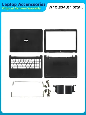HP 15-BS 15-BW 15-RA 15-RB 255 G6 250 G6 TPN-C129 LCD 뒷면 덮개 전면 베젤 경첩 손목 받침대 하단 케이스 상단용 새 노트북 케이스