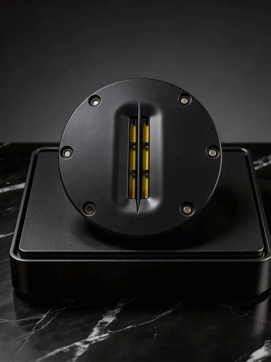 2pcs 8Ω Round Aluminum Belt High-Frequency Speaker, Airborne Hi-Fi Ultra High-Frequency Unit, Hi-End Level Flat-Molded High-Twee