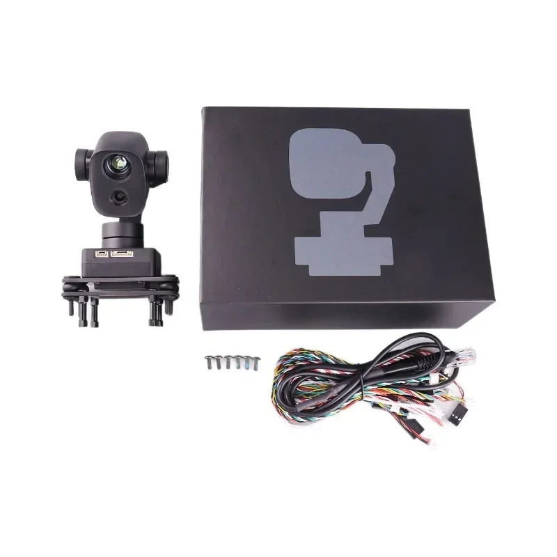 ZT6 drone mini dual-light pod thermal imaging temperature measurement 4K visible light infrared gimbal camera
