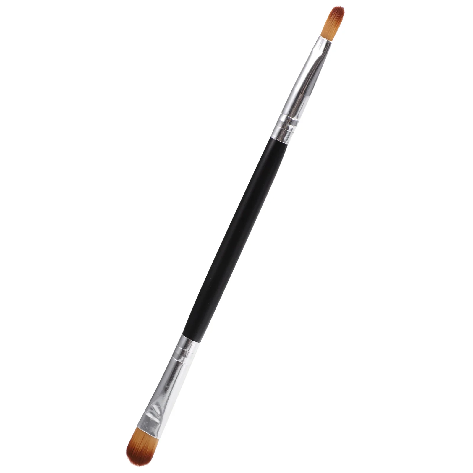 1 Uds. Pincel para sombra de ojos, herramienta de maquillaje comestible en polvo Premium, mango antiirritación de fibra sintética suave, accesorios de belleza