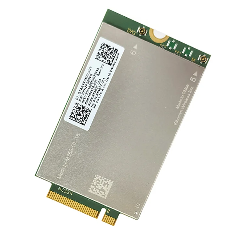 【التسريحات الأخيرة!】FM350-GL-16 وحدة 4G لبطاقة HP X14 X16 Ryzen Edition 830 G8 FDD-LTE TDD-LTE WWAN 4G