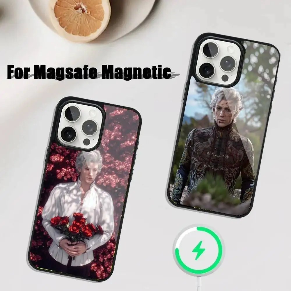 

A-Astarion B-Baldurs Gate 3 Phone Case For iPhone 16,15,14,13,12,11,Plus,Pro,Max Mini Magsafe Magnetic Wireless Charging