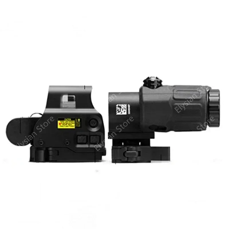 Tactical High Quality Red Dot sight Magnifier picatinny or Weaver Rail 558 G33 Holographic Sight for M416 AR15