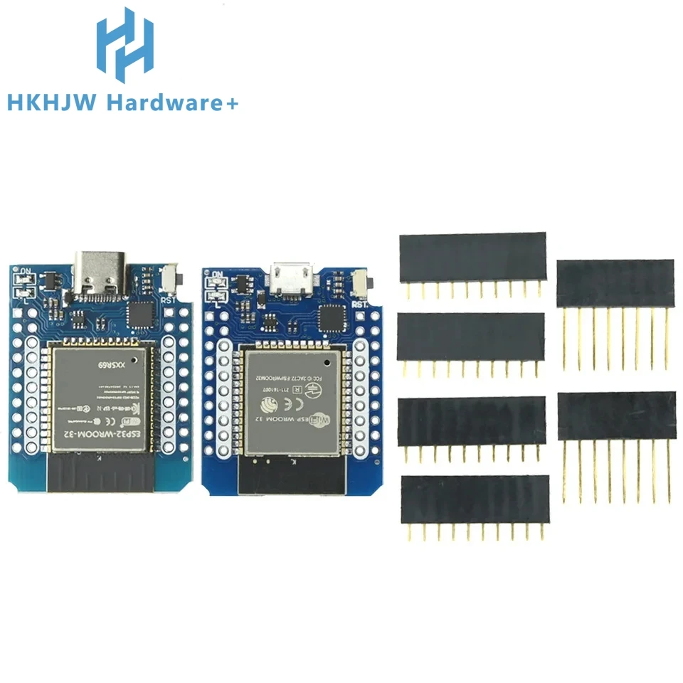  D1 MINI ESP8266 ESP32 ESP-32S WIFI Bluetooth-compatible CP2104 CH9102  Development Board Module For Wemos Arduino With Pins 