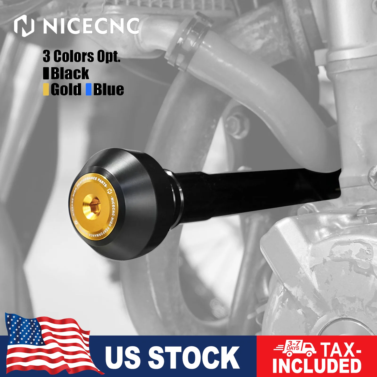 

NICECNC для Suzuki DRZ400S DRZ400SM DR-Z 400S 400SM 2000-2024 2023, рама двигателя мотоцикла, слайдер, защита от столкновений, комплект