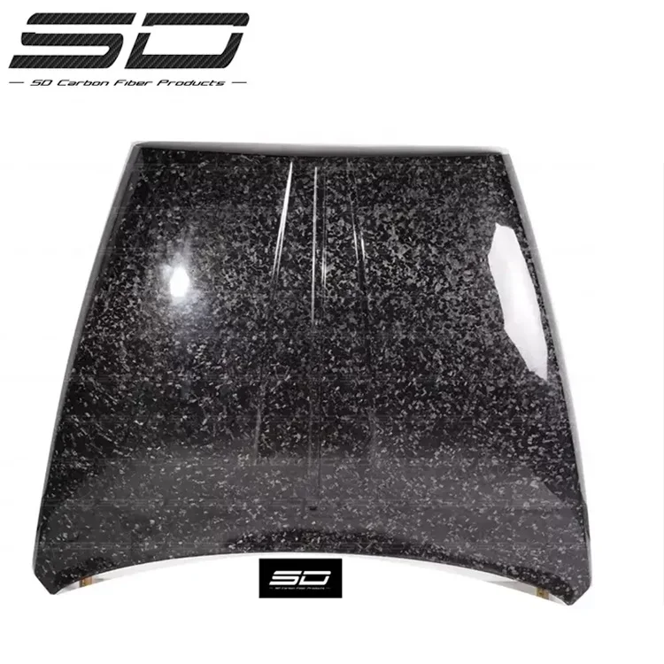 High Quality MSY Style Carbon Bodykit Forged carbon  Front Hood Bonnet  For Rolls Royce Cullinan